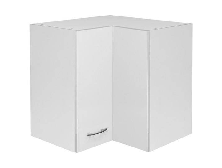 FlexWell ECKOBERSCHRANK, Weiß, Kunststoff, 1 Fächer, einzeln stellbar, 60x54.8x32 cm, Made in Germany, hängend, individuell planbar, Zusatzausstattung von XXXLutz