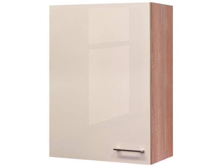 FlexWell KÜCHENOBERSCHRANK, Sonoma Eiche, Kaschmir, Metall, 2 Fächer, einzeln stellbar, einmalig seitenverkehrt montierbar, 60x89x32 cm, Made in von XXXLutz