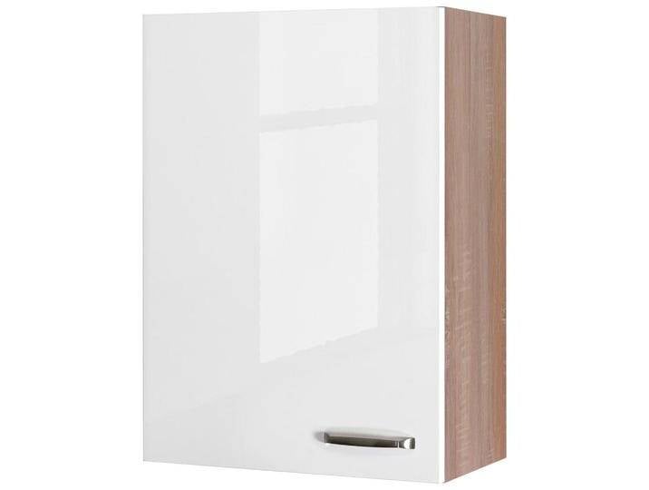 FlexWell KÜCHENOBERSCHRANK, Sonoma Eiche, Weiß Hochglanz, Metall, 2 Fächer, einzeln stellbar, einmalig seitenverkehrt montierbar, 60x89x32 cm, Made in FlexWell KÜCHENOBERSCHRANK, Sonoma Eiche, Weiß Hochglanz, Metall, 2 Fächer, einzeln stellbar, einmalig seitenverkehrt montierbar, 60x89x32 cm, Made in von XXXLutz