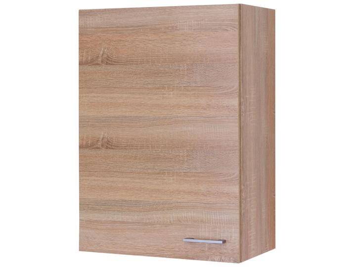 FlexWell KÜCHENOBERSCHRANK, Sonoma Eiche, Weiß, Kunststoff, 2 Fächer, einzeln stellbar, einmalig seitenverkehrt montierbar, 60x89x32 cm, Made in von XXXLutz