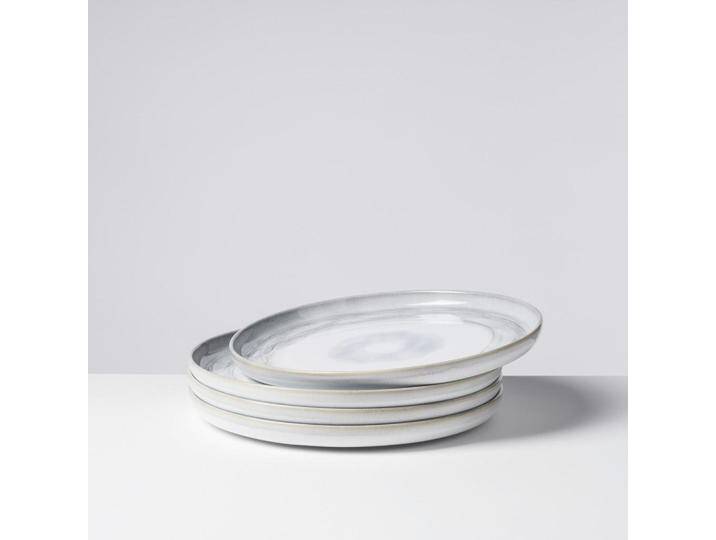 Gipfelstück SPEISETELLERSET TIEFER SEE, Weiß, Hellgrau, Keramik, 4-teilig, rund, 3 cm, Grüner Punkt, Made in Europe, lebensmittelecht, Essen & Gipfelstück SPEISETELLERSET TIEFER SEE, Weiß, Hellgrau, Keramik, 4-teilig, rund, 3 cm, Grüner Punkt, Made in Europe, lebensmittelecht, Essen & von XXXLutz