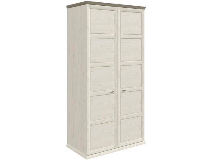Hom`in DREHTÜRENSCHRANK, Grau, Weiß, 1 Fächer, 104x209.5x60 cm, Beimöbel erhältlich, in verschiedenen Größen erhältlich, Kinder- & Jugendzimmer, von XXXLutz