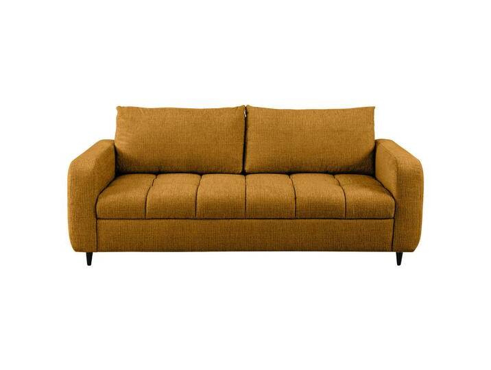 Lomoco 2,5-SITZER, Senfgelb, Buche, Hartholz, Füllung: Silikon, Schaumstoffflocken, 209x88x101 cm, Rücken echt, Armteil links, rechts, Wohnzimmer, Lomoco 2,5-SITZER, Senfgelb, Buche, Hartholz, Füllung: Silikon, Schaumstoffflocken, 209x88x101 cm, Rücken echt, Armteil links, rechts, Wohnzimmer, von XXXLutz