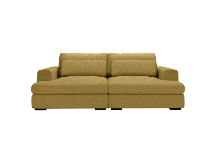 Lomoco BIGSOFA, Currygelb, 2-3-Sitzer, Füllung: Schaumstoff, 223x80x158 cm, Stoffauswahl, Wohnzimmer, Sofas & Couches, Sofas, Bigsofas von XXXLutz