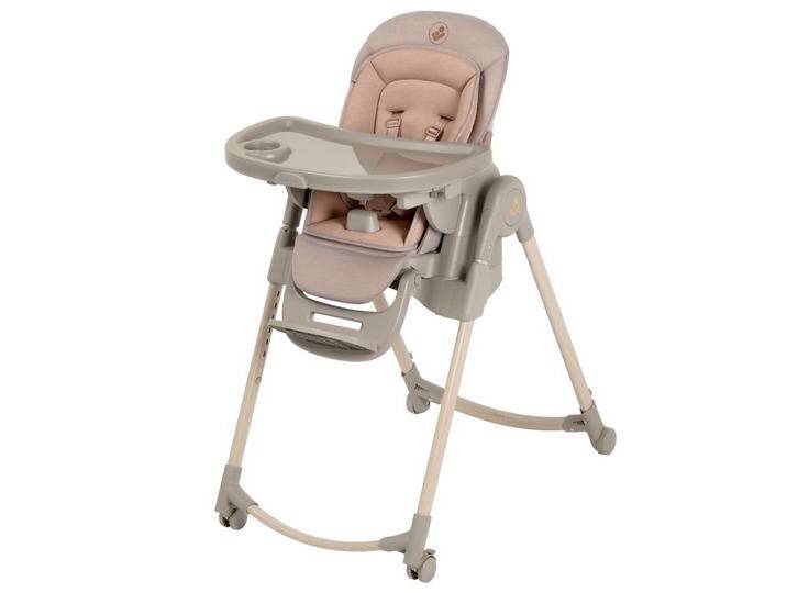 Maxi-Cosi HOCHSTUHL Minla Plus, Terracotta, Cappuccino, Kunststoff, 55x107x86.7 cm, EN 14988, Essbrett verstellbar, Fußstütze abnehmbar, von XXXLutz