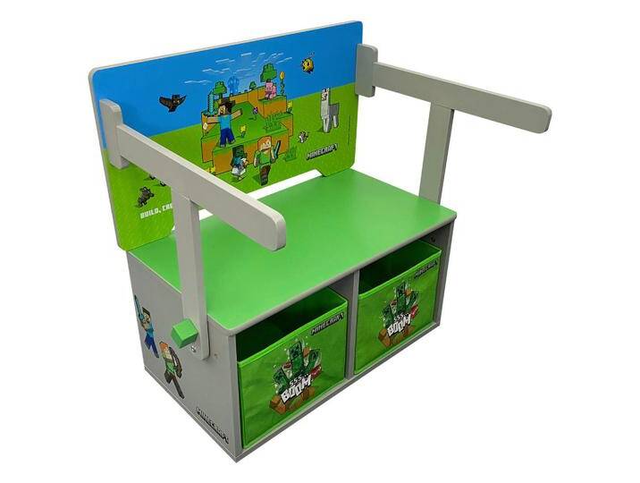 Minecraft KINDERSITZBANK, Mehrfarbig, Objekte, 65.4x60x35 cm, mit Stauraum, Kinder- & Jugendzimmer, Kindermöbel, Kindersitzmöbel & -tische, von XXXLutz