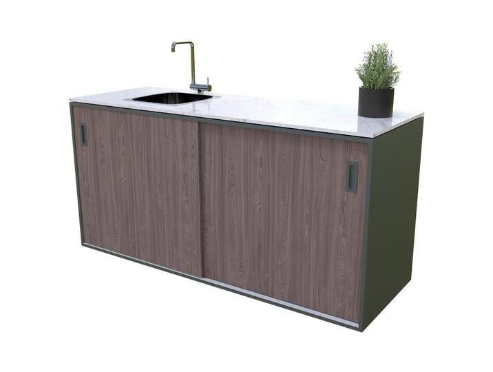 Modante OUTDOORKÜCHE, Walnuss, Metall, einzeln stellbar, 180x92x63 cm, CE, Gartenmöbel, Outdoor-Küchen Modante OUTDOORKÜCHE, Walnuss, Metall, einzeln stellbar, 180x92x63 cm, CE, Gartenmöbel, Outdoor-Küchen von XXXLutz