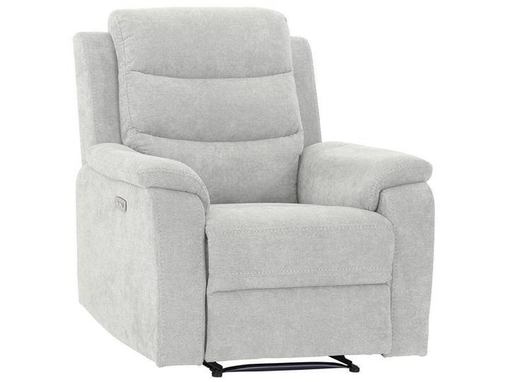 P & B RELAXSESSEL, Hellgrau, 92x102x93 cm, Relaxfunktion, USB-Anschluss, Wohnzimmer, Sessel, Relaxsessel von XXXLutz
