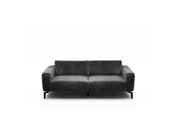 SENSOO 2,5-SITZER Cosy, Anthrazit, 220x86x86-94 cm, Stoffauswahl, Armteil links, rechts, Wohnzimmer, Sofas & Couches, Sofas, 2-Sitzer Sofas von XXXLutz