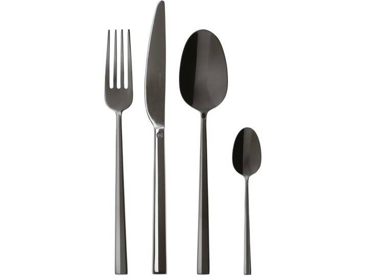 Sambonet BESTECKSET, Schwarz, Metall, 24-teilig, DIN EN ISO 14001, DIN EN ISO 50001, DIN EN ISO 9001, Essen & Trinken, Besteck, Besteck-Sets Sambonet BESTECKSET, Schwarz, Metall, 24-teilig, DIN EN ISO 14001, DIN EN ISO 50001, DIN EN ISO 9001, Essen & Trinken, Besteck, Besteck-Sets von XXXLutz