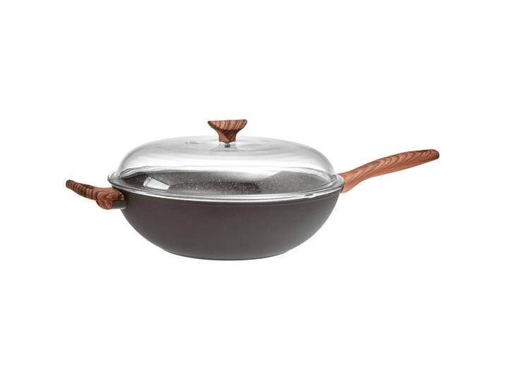 Sambonet WOKPFANNE, Schwarz, Metall, 5,7 L, DIN EN ISO 14001, DIN EN ISO 50001, DIN EN ISO 9001, Kochen, Pfannen, Woks Sambonet WOKPFANNE, Schwarz, Metall, 5,7 L, DIN EN ISO 14001, DIN EN ISO 50001, DIN EN ISO 9001, Kochen, Pfannen, Woks von XXXLutz