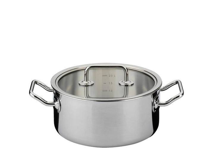 Spring BRATENTOPF BRIGADE BASIC, Silber, Metall, 2,7 L, 9 cm, Kochen, Töpfe, Bräter von XXXLutz