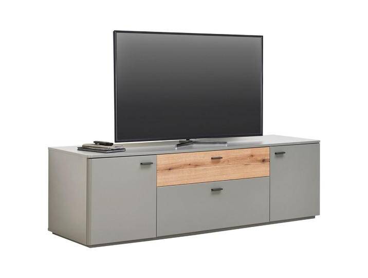 Stylife LOWBOARD, Grau, Eiche, 2 Fächer, 2 Schubladen, 180x55x50 cm, Beimöbel erhältlich, stehend, Wohnzimmer, Wohnwände, Lowboards Stylife LOWBOARD, Grau, Eiche, 2 Fächer, 2 Schubladen, 180x55x50 cm, Beimöbel erhältlich, stehend, Wohnzimmer, Wohnwände, Lowboards von XXXLutz