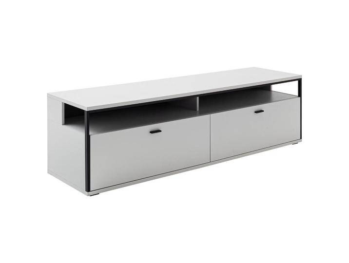Stylife LOWBOARD, Schwarz, Weiß, Metall, 2 Schubladen, 184x53x51 cm, Beimöbel erhältlich, Wohnzimmer, Wohnwände, Lowboards Stylife LOWBOARD, Schwarz, Weiß, Metall, 2 Schubladen, 184x53x51 cm, Beimöbel erhältlich, Wohnzimmer, Wohnwände, Lowboards von XXXLutz