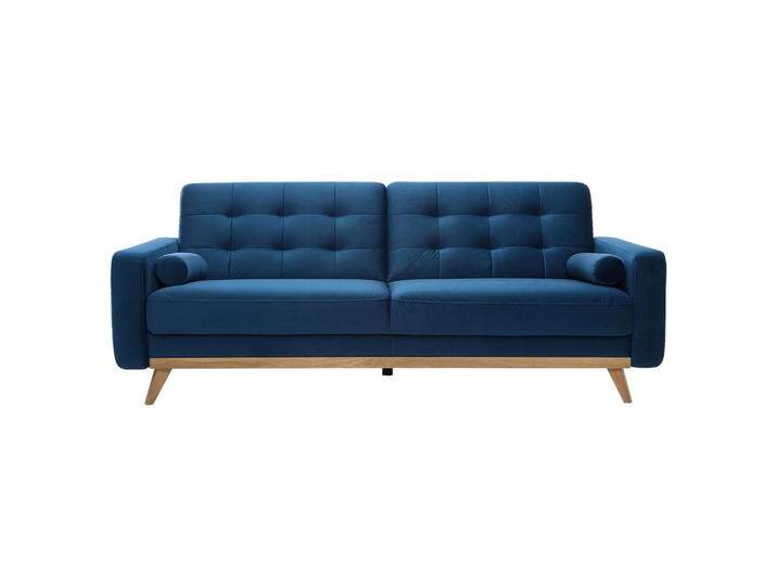Stylife SCHLAFSOFA, Dunkelblau, Buche, vollmassiv, 3-Sitzer, Füllung: Schaumstoffflocken, 224x87x89 cm, Bettkasten erhältlich, Schlafen auf Sitzhöhe, von XXXLutz