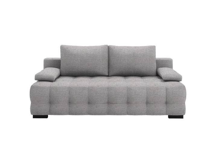 Stylife SCHLAFSOFA Jensen, Grau, 2-Sitzer, Füllung: Faserbällchen, Schaumstoffflocken,Faserbällchen, Schaumstoffflocken, 209x96x100 cm, Stoffauswahl, von XXXLutz