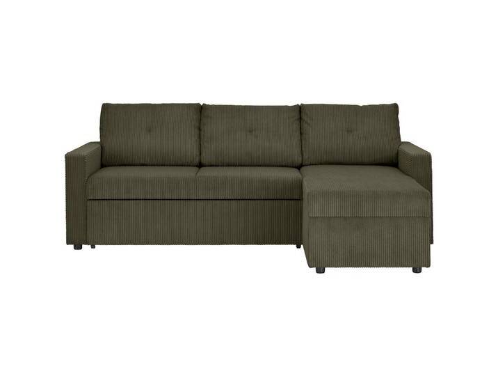 Ti'me ECKSOFA, Waldgrün, 3-Sitzer, Füllung: Schaumstoff, Ottomane rechts, seitenverkehrt montierbar, L-Form, 218x155 cm, Stoffauswahl, Ti'me ECKSOFA, Waldgrün, 3-Sitzer, Füllung: Schaumstoff, Ottomane rechts, seitenverkehrt montierbar, L-Form, 218x155 cm, Stoffauswahl, von XXXLutz