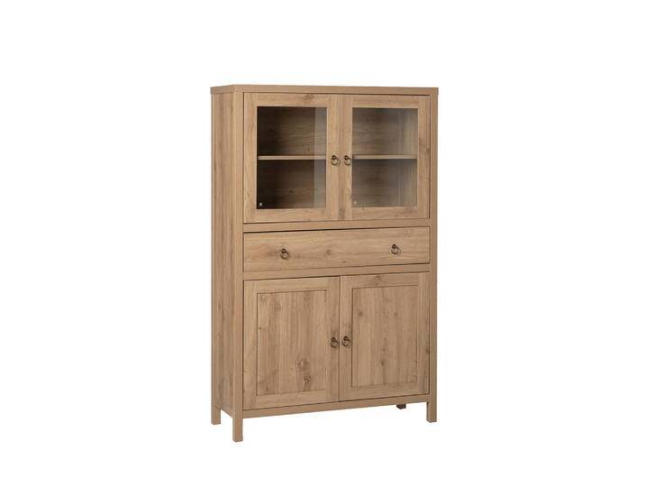 VITRINENSCHRANK, Natur, 100x160x40 cm, Wohnzimmer, Wohnwände, Vitrinenschränke VITRINENSCHRANK, Natur, 100x160x40 cm, Wohnzimmer, Wohnwände, Vitrinenschränke von XXXLutz