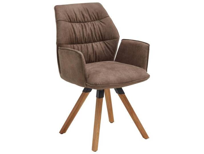 Valdera ARMLEHNSTUHL, Eiche, Graubraun, Holz, Wildeiche, massiv, eckig, Drehteller, 60x90x64 cm, Gestellauswahl, Sitzfläche 180° drehbar, automatische Valdera ARMLEHNSTUHL, Eiche, Graubraun, Holz, Wildeiche, massiv, eckig, Drehteller, 60x90x64 cm, Gestellauswahl, Sitzfläche 180° drehbar, automatische von XXXLutz