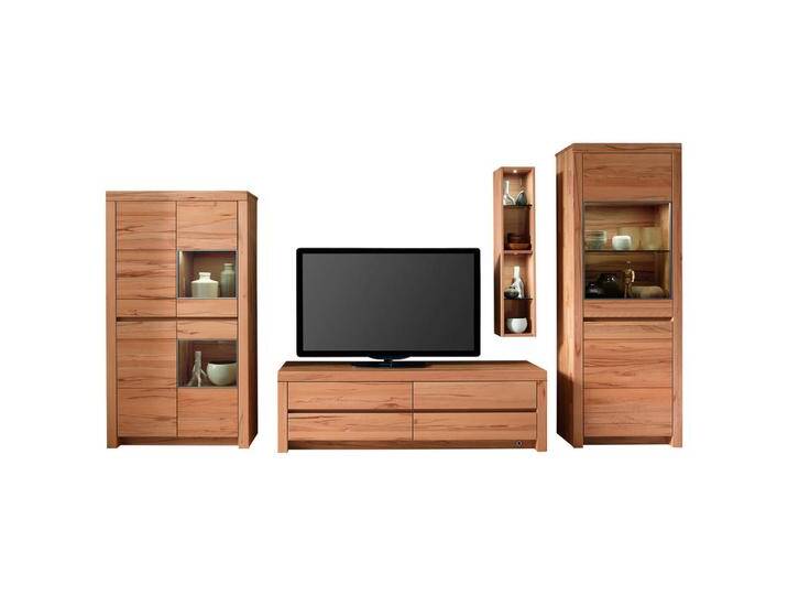 Valdera WOHNWAND, Kernbuche, Holz, Eiche,Kernbuche, vollmassiv,massiv, 9 Fächer, 4 Schubladen, 377.3x200.8x51.7 cm, Goldenes M, Beimöbel erhältlich, Valdera WOHNWAND, Kernbuche, Holz, Eiche,Kernbuche, vollmassiv,massiv, 9 Fächer, 4 Schubladen, 377.3x200.8x51.7 cm, Goldenes M, Beimöbel erhältlich, von XXXLutz