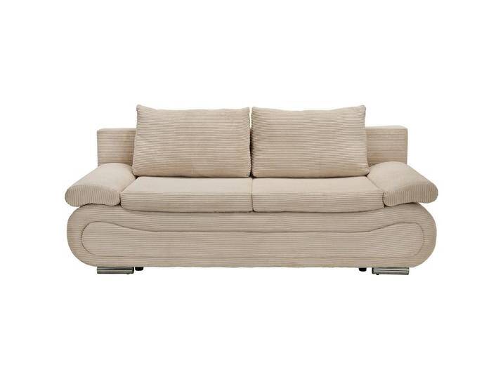 Venda SCHLAFSOFA, Hellgrau, Beige, 2-Sitzer, Füllung: Schaumstoff,Hohlfaser, 200x78x90 cm, Bettfunktion erhältlich, Wohnzimmer, Sofas & Couches, von XXXLutz