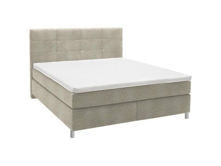 Voleo BOXSPRINGBETT, Beige, H3 + H4, 7-Zonen, Höhe ca. 18 cm, 160x200 cm, Über- und Sondergrößen erhältlich, gepolstertes Kopfteil, Stoffauswahl, von XXXLutz