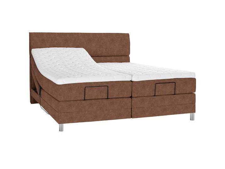 Voleo BOXSPRINGBETT, Cognac, H3, 7-Zonen, Höhe ca. 19 cm, 200x200 cm, Über- und Sondergrößen erhältlich, gepolstertes Kopfteil, Stoffauswahl, Topper Voleo BOXSPRINGBETT, Cognac, H3, 7-Zonen, Höhe ca. 19 cm, 200x200 cm, Über- und Sondergrößen erhältlich, gepolstertes Kopfteil, Stoffauswahl, Topper von XXXLutz