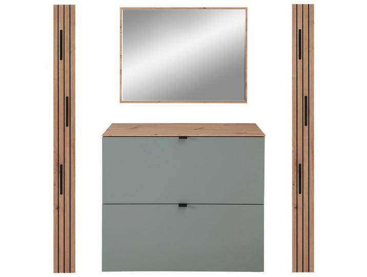Voleo GARDEROBE, Salbeigrün, Eiche Artisan, 4-teilig, 165x179x37 cm, Garderobe, Garderoben-Sets & Serien, Garderoben-Sets Voleo GARDEROBE, Salbeigrün, Eiche Artisan, 4-teilig, 165x179x37 cm, Garderobe, Garderoben-Sets & Serien, Garderoben-Sets von XXXLutz