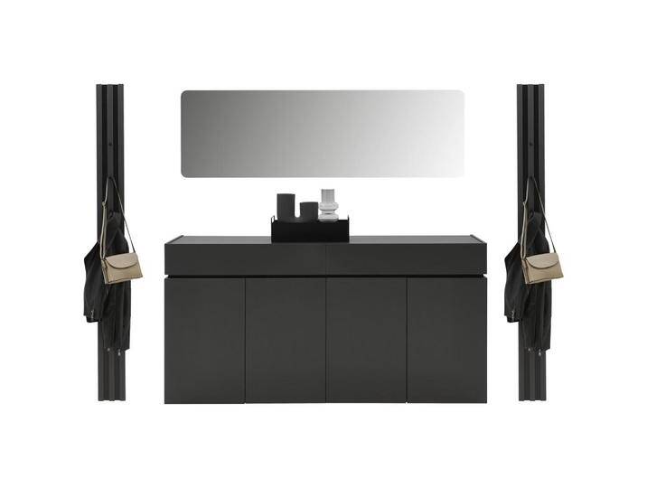 Voleo GARDEROBE Unique, Graphit, 4-teilig, 230x199x40 cm, Garderobe, Garderoben-Sets & Serien, Garderoben-Sets Voleo GARDEROBE Unique, Graphit, 4-teilig, 230x199x40 cm, Garderobe, Garderoben-Sets & Serien, Garderoben-Sets von XXXLutz