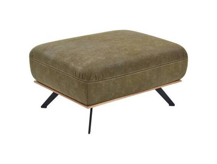 Voleo HOCKER, Grün, 90x45x68 cm, Fußauswahl, Stoffauswahl, Wohnzimmer, Hocker, Sitzhocker von XXXLutz