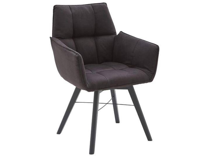 Waldwelt ARMLEHNSTUHL, Schwarz, Holz, Buche, 61x87x63 cm, Typenauswahl, inklusive Armlehnen, abwischbar, Sitzfläche 180° drehbar, Esszimmer, Stühle, von XXXLutz