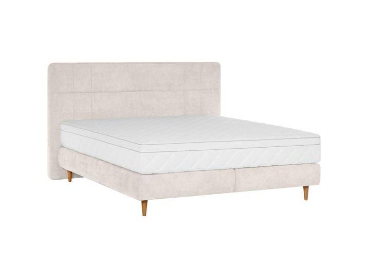 Welnova BOXSPRINGBETT, Perlmutt, Eiche, massiv, H4 + H5, 7-Zonen, 180x200 cm, gepolstertes Kopfteil, in verschiedenen Größen erhältlich, Matratze Welnova BOXSPRINGBETT, Perlmutt, Eiche, massiv, H4 + H5, 7-Zonen, 180x200 cm, gepolstertes Kopfteil, in verschiedenen Größen erhältlich, Matratze von XXXLutz