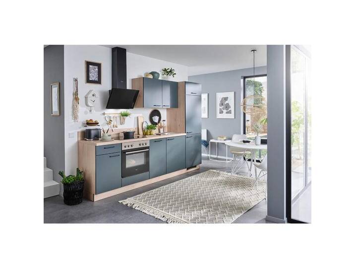 Welnova KÜCHENLEERBLOCK Clean, Dunkelgrün, Wildeiche, Metall, nur wie online abgebildet bestellbar, 270 cm, Made in Germany, seitenverkehrt Welnova KÜCHENLEERBLOCK Clean, Dunkelgrün, Wildeiche, Metall, nur wie online abgebildet bestellbar, 270 cm, Made in Germany, seitenverkehrt von XXXLutz