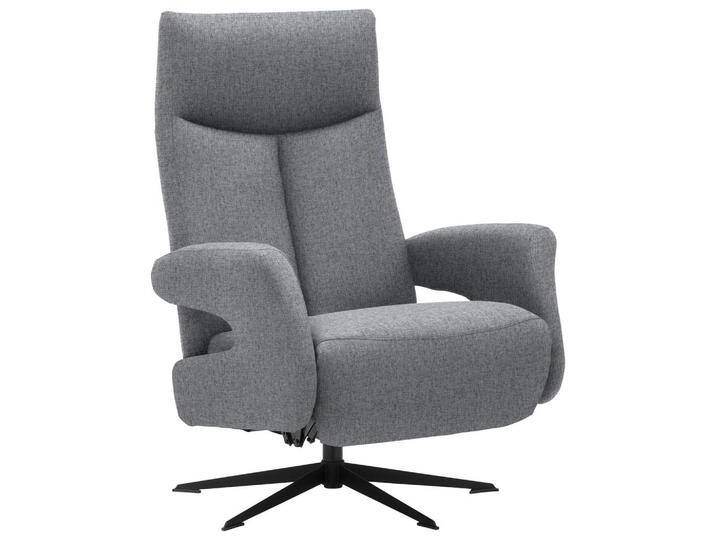 Welnova RELAXSESSEL, Hellgrau, 74x105x82 cm, Fußauswahl, Stoffauswahl, Relaxfunktion, Wohnzimmer, Sessel, Relaxsessel von XXXLutz