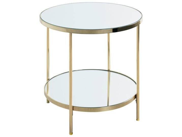 XXXL BEISTELLTISCH, Messing, Metall, Glas, rund, rund, 45x46x45 cm, offenes Fach, Wohnzimmer, Wohnzimmertische, Beistelltische, Beistelltische Metall XXXL BEISTELLTISCH, Messing, Metall, Glas, rund, rund, 45x46x45 cm, offenes Fach, Wohnzimmer, Wohnzimmertische, Beistelltische, Beistelltische Metall von XXXLutz