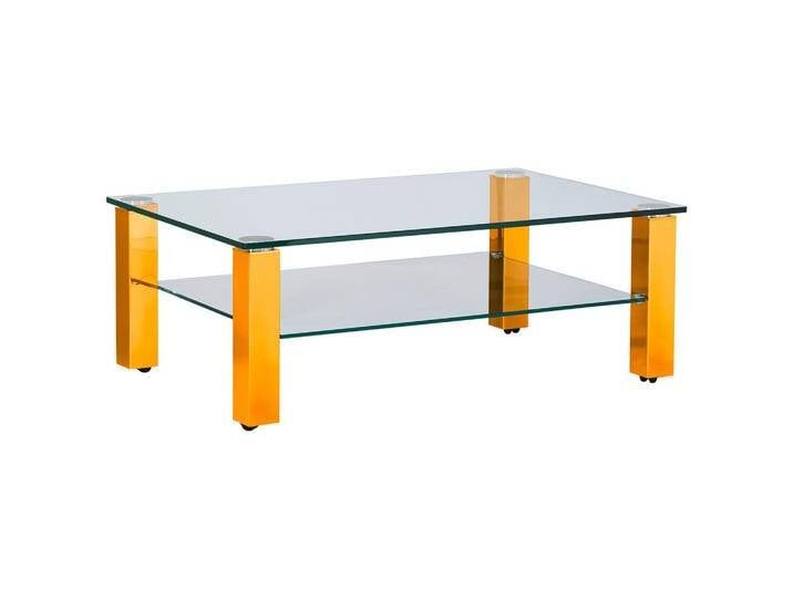 COUCHTISCH, Gelb, Metall, Glas, rechteckig, eckig, 70x42.5x110 cm, Wohnzimmer, Wohnzimmertische, Couchtische, Couchtische Glas von XXXLutz