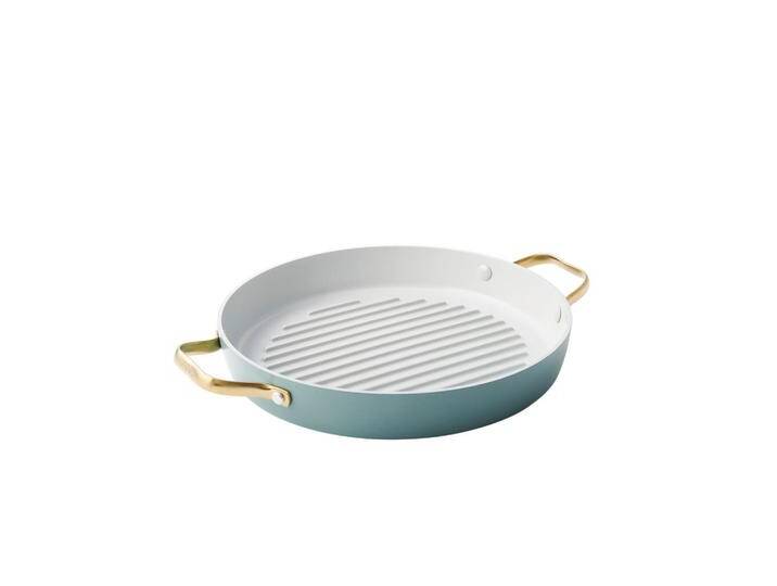 XXXL GRILLPFANNE Padova Reserve, Weiß, Gold, Hellblau, Metall, 0 L, rund, PFAS-frei, Kochen, Pfannen, Grillpfannen XXXL GRILLPFANNE Padova Reserve, Weiß, Gold, Hellblau, Metall, 0 L, rund, PFAS-frei, Kochen, Pfannen, Grillpfannen von XXXLutz