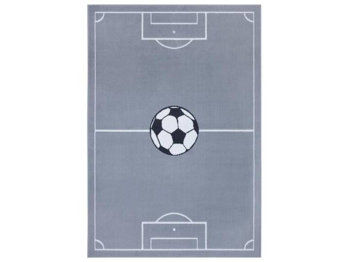 Hanse Home KINDERTEPPICH Adventures, Grau, Kunststoff, Fußball, rechteckig, 200x290 cm, OEKO-TEX® STANDARD 100, für Fußbodenheizung geeignet, in von Hanse-Home