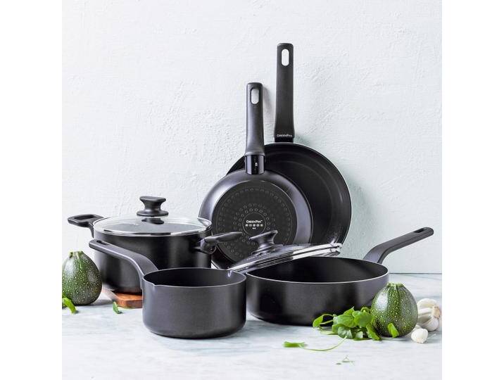 GreenPan KOCHTOPFSET Essence, Schwarz, Metall, Kunststoff, Glas, 5-teilig, 1,58L / 3,1L L, rund, PFAS-frei, Kochen, Töpfe, Topfsets GreenPan KOCHTOPFSET Essence, Schwarz, Metall, Kunststoff, Glas, 5-teilig, 1,58L / 3,1L L, rund, PFAS-frei, Kochen, Töpfe, Topfsets von XXXLutz