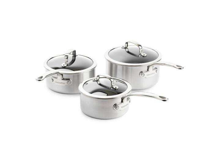 GreenPan KOCHTOPFSET Premiere, Grau Hochglanz, Metall, Glas, 3-teilig, 16 cm,18 cm, 1,58L / 2,13L / 3,11L L, rund, PFAS-frei, Kochen, Töpfe, Topfsets GreenPan KOCHTOPFSET Premiere, Grau Hochglanz, Metall, Glas, 3-teilig, 16 cm,18 cm, 1,58L / 2,13L / 3,11L L, rund, PFAS-frei, Kochen, Töpfe, Topfsets von XXXLutz