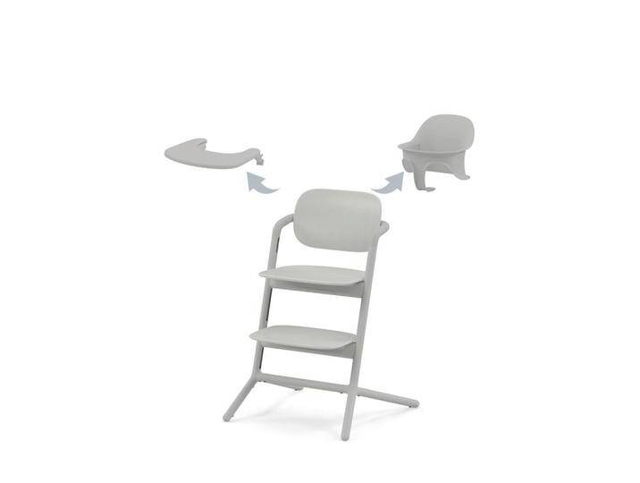 cybex GOLD HOCHSTUHL Lemo 3 in 1 Set, Grau, Holz, Kunststoff, 54.5x81.5x56 cm, Fußstütze verstellbar, Sitzfläche Essbrett abnehmbar, höhenverstellbar, cybex GOLD HOCHSTUHL Lemo 3 in 1 Set, Grau, Holz, Kunststoff, 54.5x81.5x56 cm, Fußstütze verstellbar, Sitzfläche Essbrett abnehmbar, höhenverstellbar, von XXXLutz