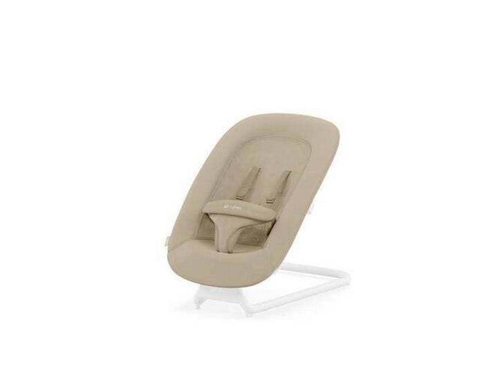 cybex GOLD HOCHSTUHLLIEGE Lemo Bouncer, Weiß, 53x82x56 cm, 5-Punkte-Sicherheitsgurt, Bezug abnehmbar und maschinenwaschbar, nutzbar als Liege Wippe, von XXXLutz