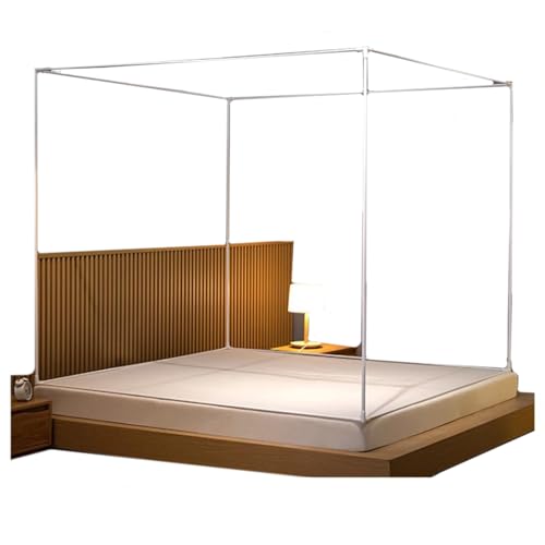 XXYLC Moskitonetz-Halterung Für 4 Poster-Betthimmel, Baldachin Moskitonetz Rahmen Moskitorahmen Rahmen Betthimmel Pole, Schlafzimmer-Dekor(Size:220 * 200 * 170CM) von XXYLC