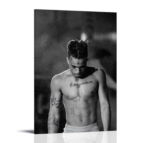 XXXTentacion 1 Musikposter, Albumcover-Poster, dekorative Gemälde, Leinwand, Wandposter und Kunstdrucke, moderne Heimdekoration, Poster, 30 x 45 cm, Rahmenstil XXXTentacion 1 Musikposter, Albumcover-Poster, dekorative Gemälde, Leinwand, Wandposter und Kunstdrucke, moderne Heimdekoration, Poster, 30 x 45 cm, Rahmenstil von XXueMei