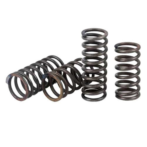 Druckfeder, 10 Stück Federstahl 1 x 18 30 mm, Drahtdurchmesser, Außendurchmesser, freie Länge(1 x 18 x 50 mm) von XYAGYUND