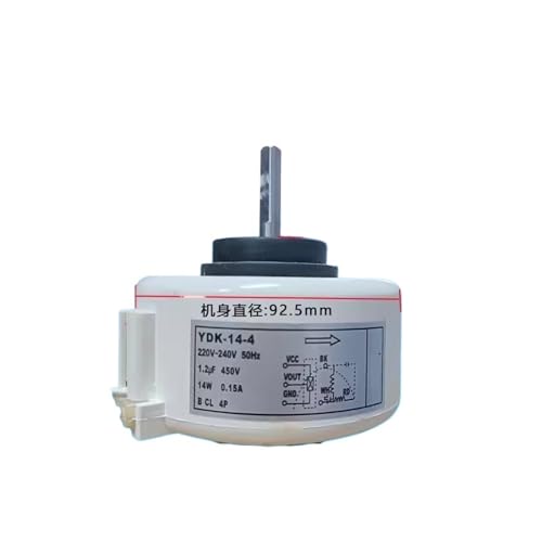 Kondensatorlüftermotor Anwendbar auf 1 PS,5 P Klimaanlage Innenmotor Kurze Achse YDK-16-4 3 Lange 9(Ydk-14-4) von XYAGYUND