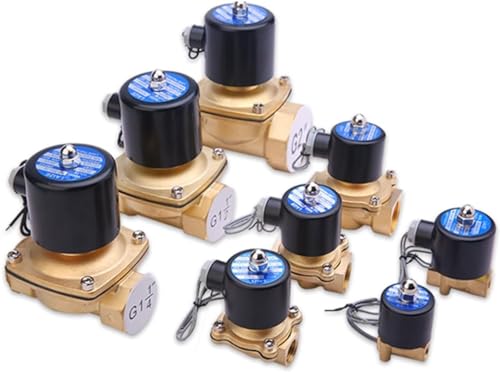 Magnetventil, Ventil, Messing Elektrisches Magnetventil Pneumatisches Ventil for Wasser/Öl/Gas DN6 DN20 DN8 220V DC24V(110v Ac,DN40) von XYAGYUND