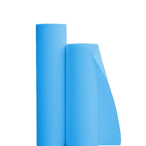 Teppich, Blauer Gangläufer for Hochzeiten, 2 mm dick, Gehwegläufer, 10 m 20, Polyester-Teppichläuferrolle for den Außenbereich, Abschlussball, Partyläufer, Hochzeitsgangdekoration(1.2x25m) von XYAGYUND