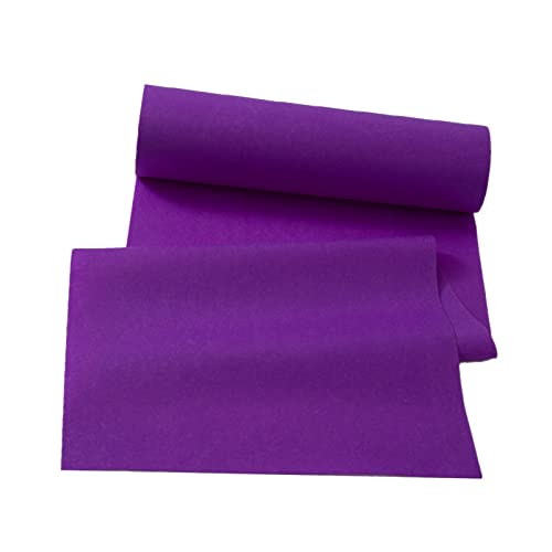 Teppich, Hochzeits-Läuferteppich, lila Treppen- und Gehwegteppich, 2 mm dick, rutschfeste Event-Gangläufer-Teppichmatte for die Außen- oder Innendekoration von Hochzeiten, zuschneidbar(1.2x15m) von XYAGYUND