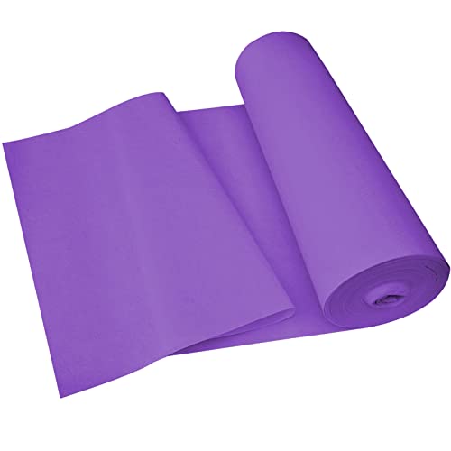 Teppich, Lilafarbener Läufer-Teppich, 2 mm verschleißfeste Läufermatte for Hochzeitsgänge als Dekoration for Hochzeits-, Kirchen- und Partyzeremonien, mit 1 Stück Teppichband(1x50m) von XYAGYUND